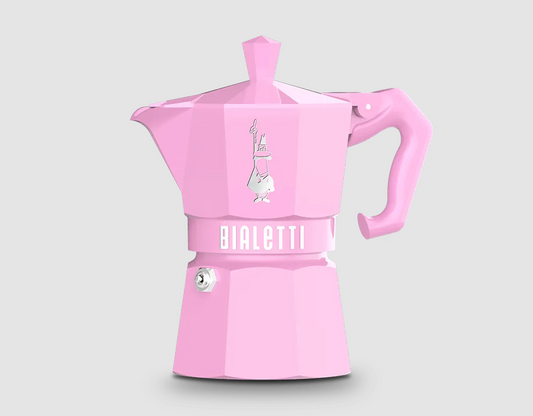 BIALETTI MOKA EXCLUSIVE 3 CUP -PINK