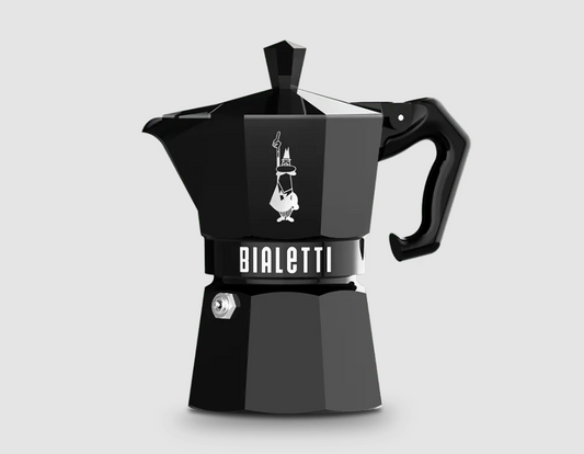 BIALETTI MOKA EXCLUSIVE 3 CUP- BLACK