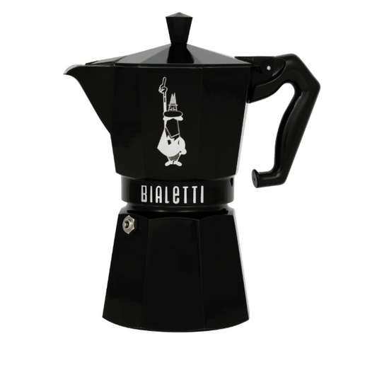 BIALETTI MOKA EXCLUSIVE BLACK 6 CUPS