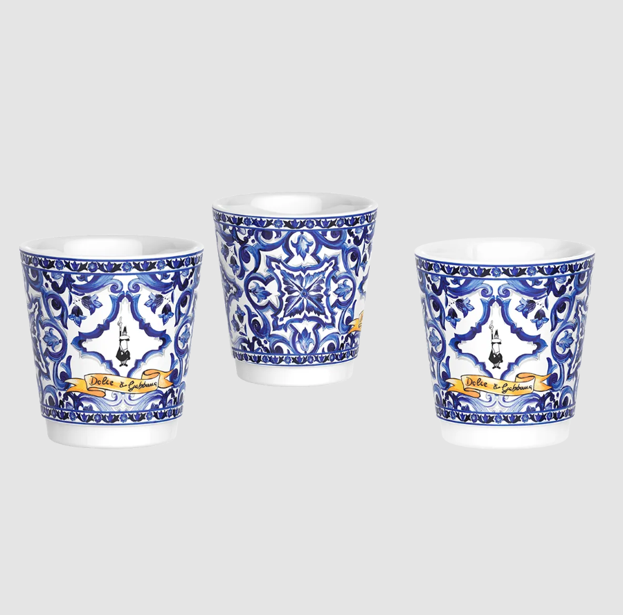MOKA 2CUP+GIFT SET D&G BLU MED