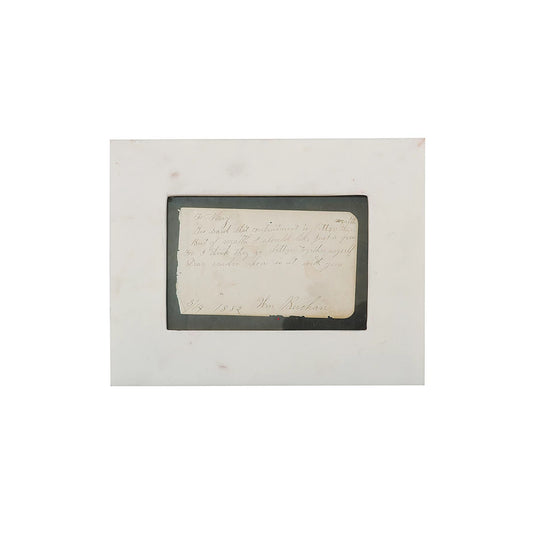 7"L X 9"H MARBLE PHOTO FRAME