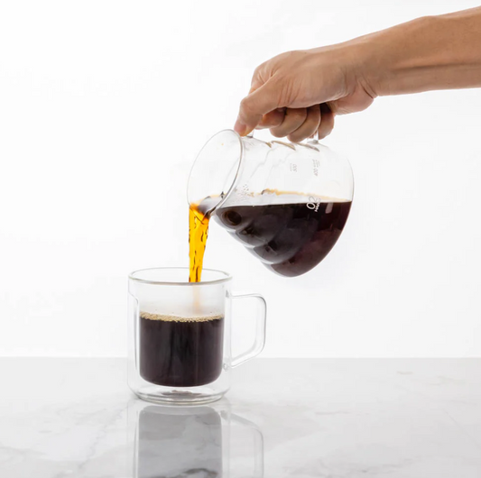 GLASS MUG- 12 OZ - DOUBLE PACK- CLEAR