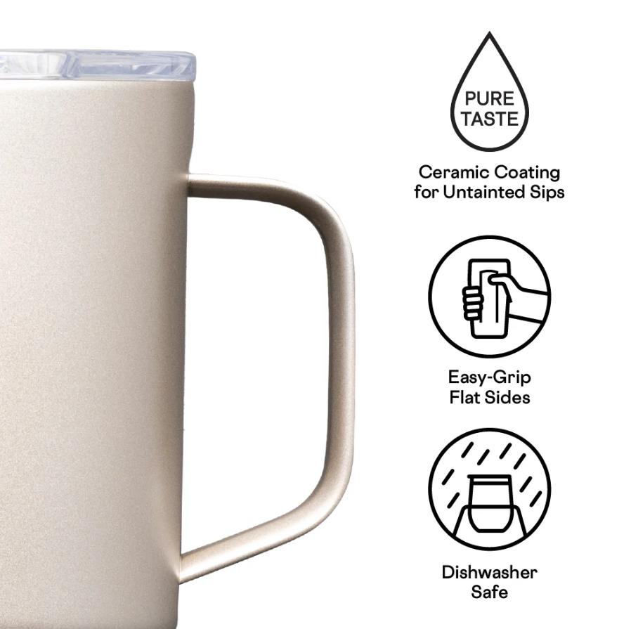 MUG 16 OZ LATTE/OATMILK