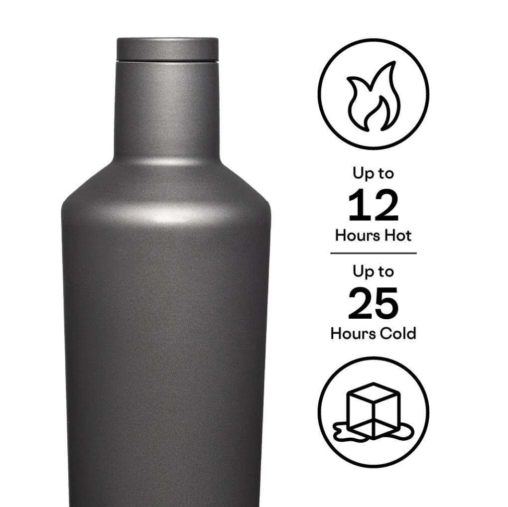 CANTEEN 25 OZ CERAMIC SLATE/GREY