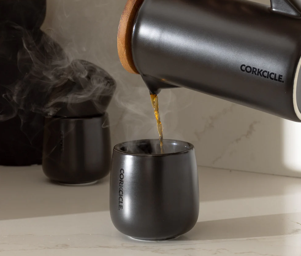 CAFE CUP 8OZ - MATTE BLACK