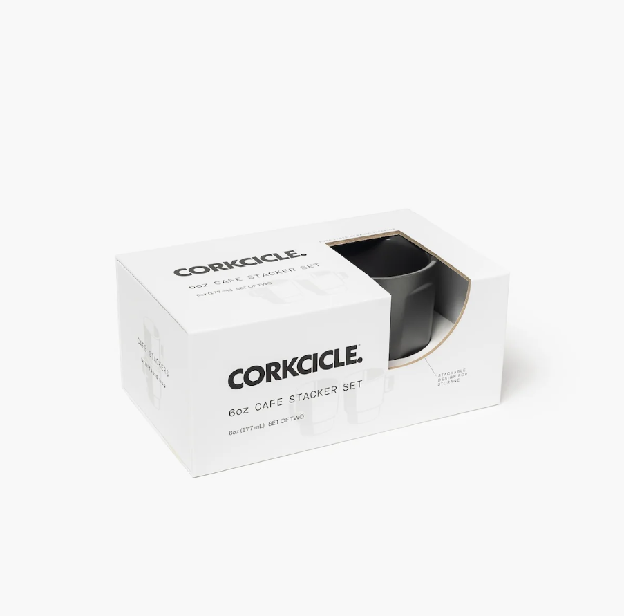 CORKCICLE CAFE STARKER 6oz SET OF 2