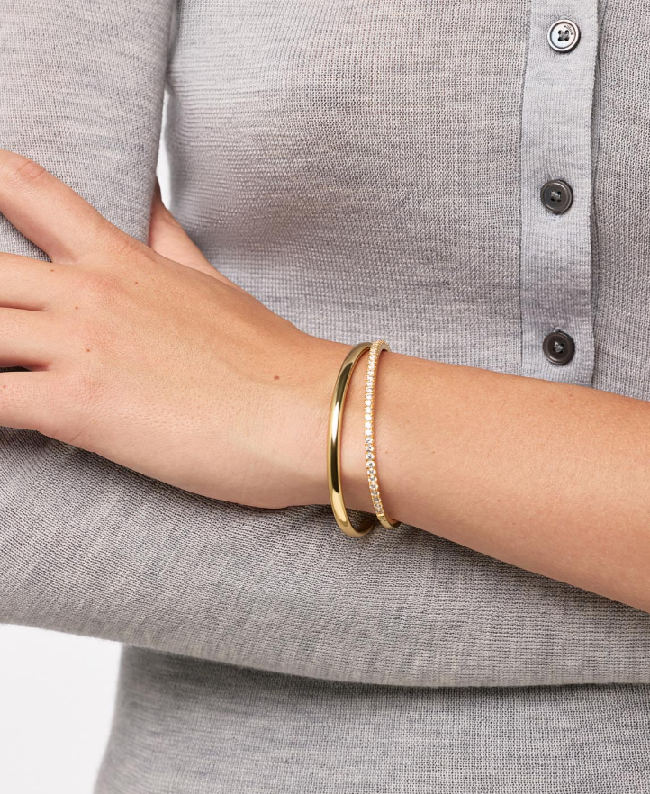 ANA LUISA BANGLE BRACELET- ARLO GOLD
