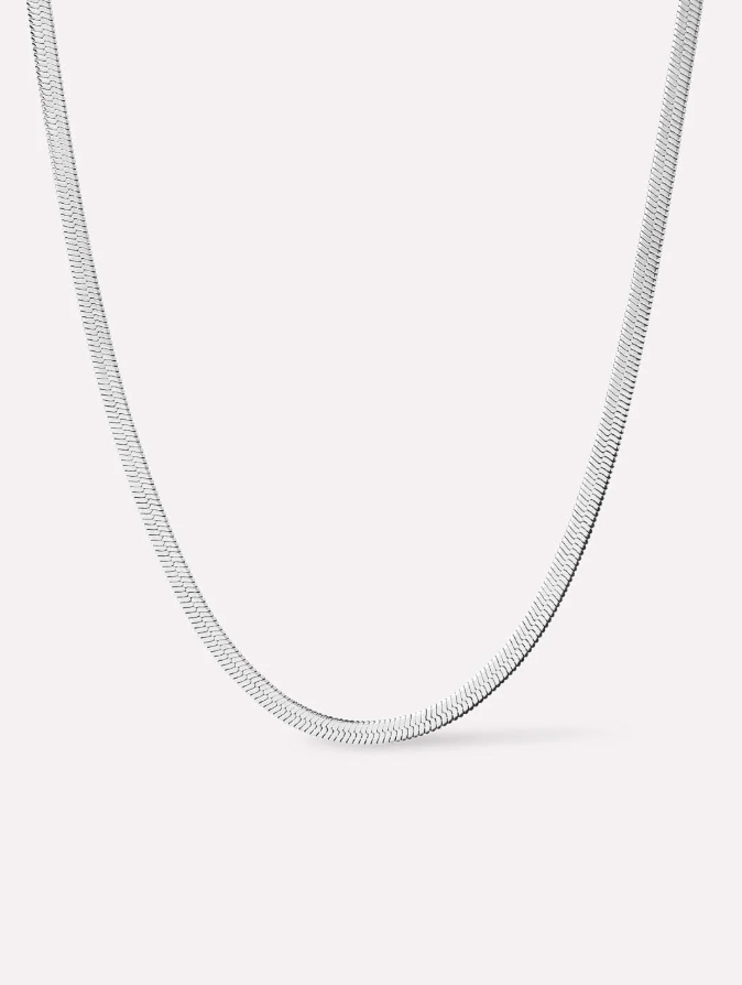 ANA LUISA INA SILVER NECKLACE
