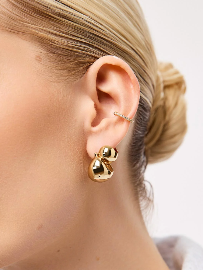 ANA LUISA HOOP EARRINGS- ABBY