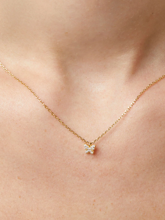 ANA LUISA BUTTERFLY NECKLACE-SOURYAZ