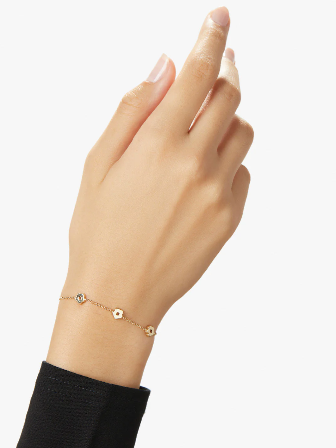 ANA LUISA FLOWER BRACELET-ROWENA BRACELET
