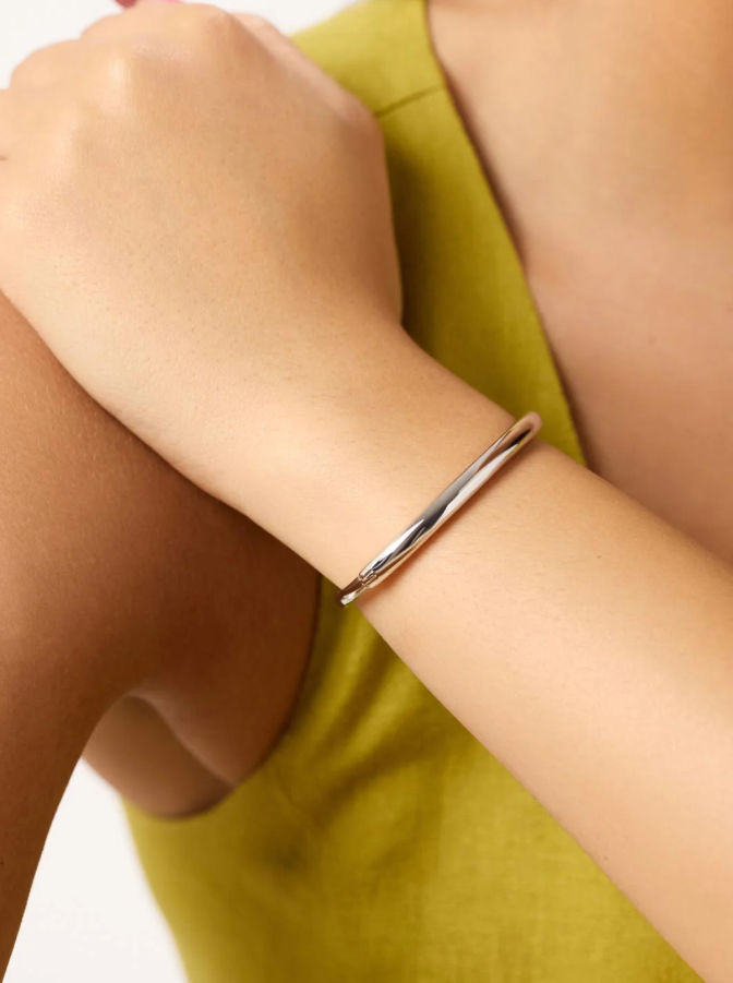 ANA LUISA SILVER BRACELET-BRYNLEY SILVER S/M