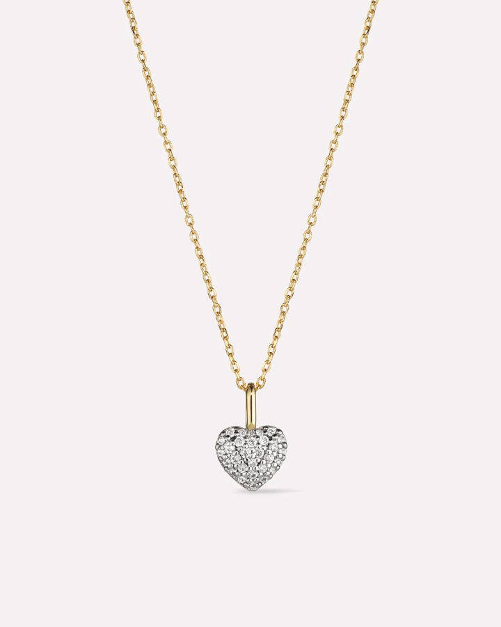 ANA LUISA GOLD HEART NECKLACE-ELLERY