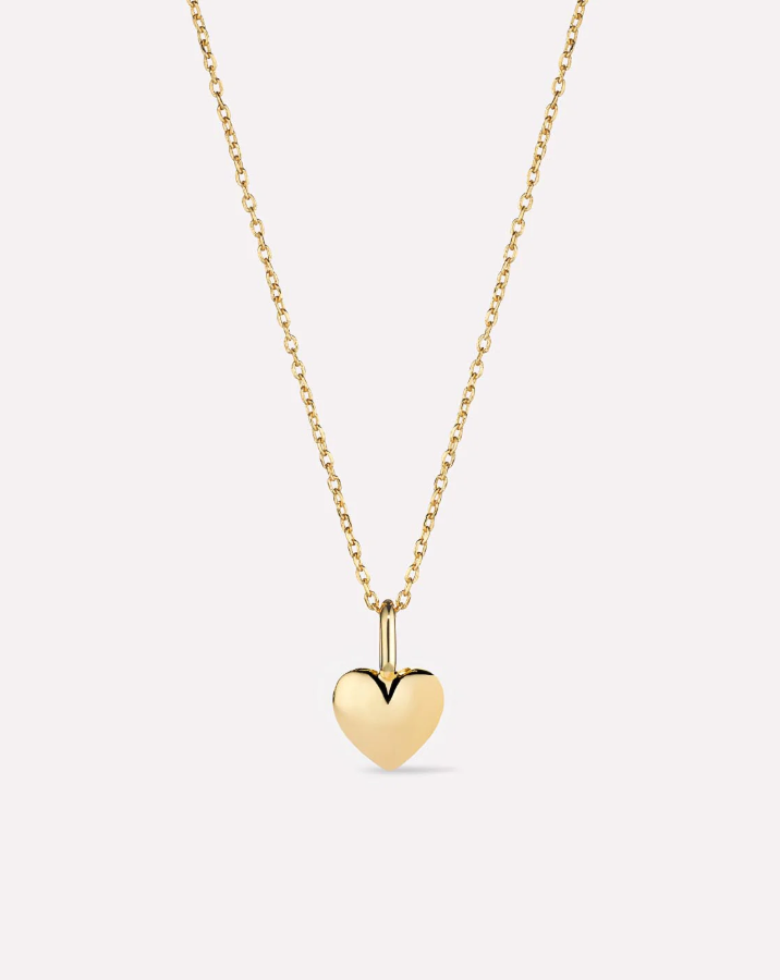 ANA LUISA GOLD HEART NECKLACE-ELLERY