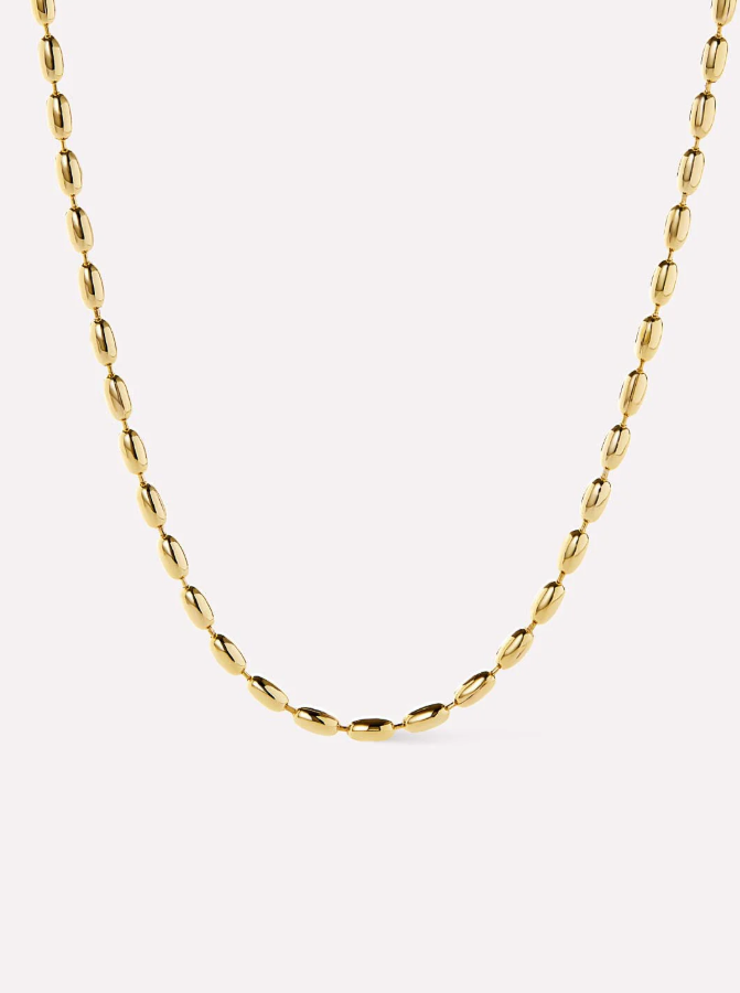 ANA LUISA BALL CHAIN NECKLACE- CAPRI