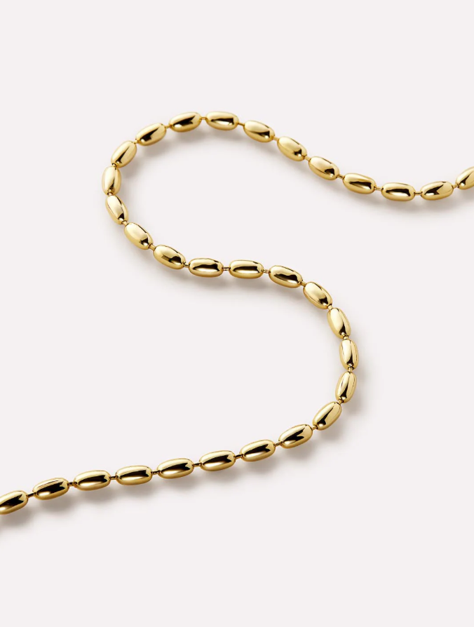 ANA LUISA BALL CHAIN NECKLACE- CAPRI