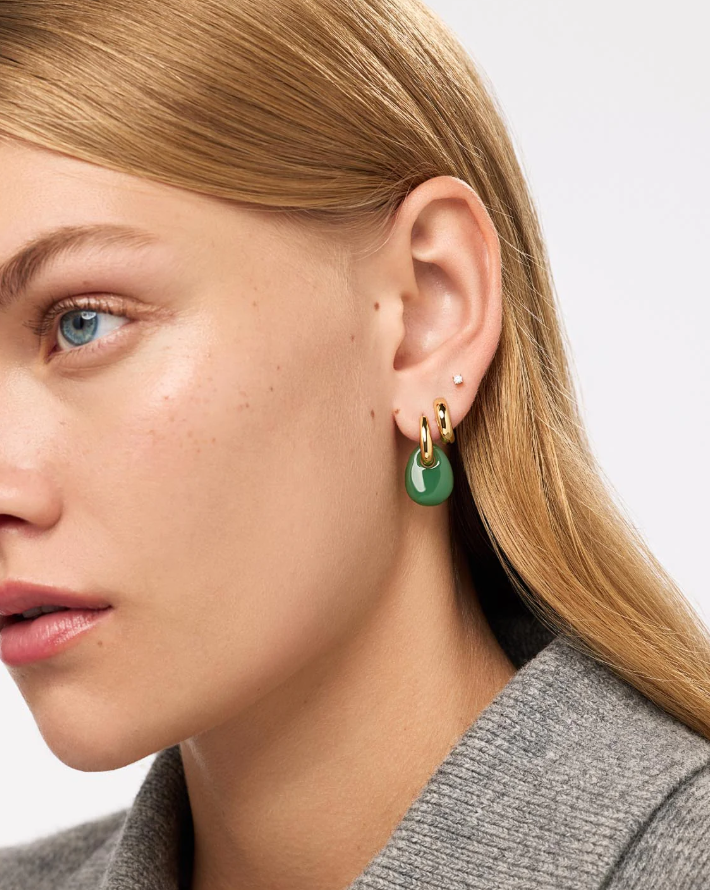 ANA LUISA GOLD DROP EARRINGS KAYLA