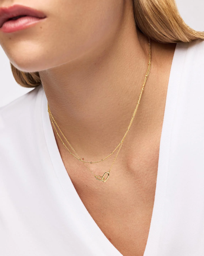 ANA LUISA GOLD PENDANT NECKLACE-JUNIPER