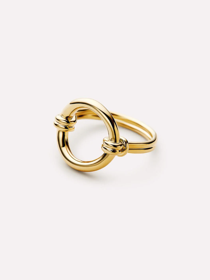 ANA LUISA REMI GOLD RING SIZE 8