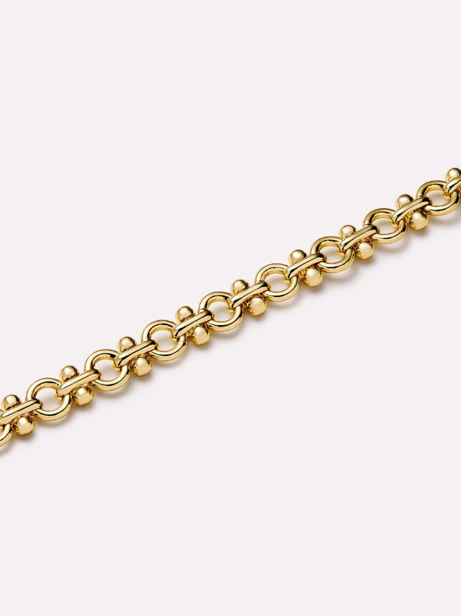 ANA LUISA THICK GOLD CHAIN NECKLACE- HAYDEN