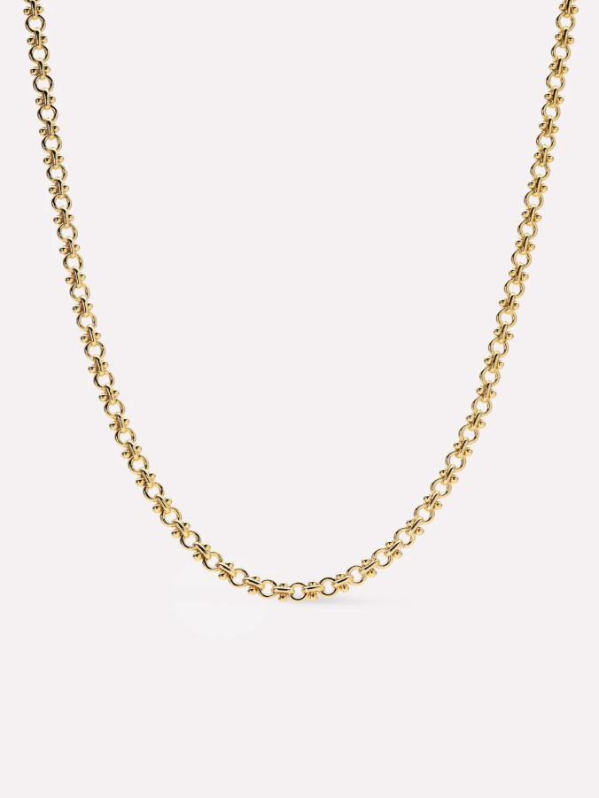 ANA LUISA THICK GOLD CHAIN NECKLACE- HAYDEN