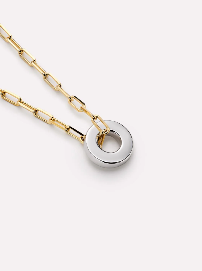 ANA LUISA GOLD PENDANT NECKLACE- JASPER