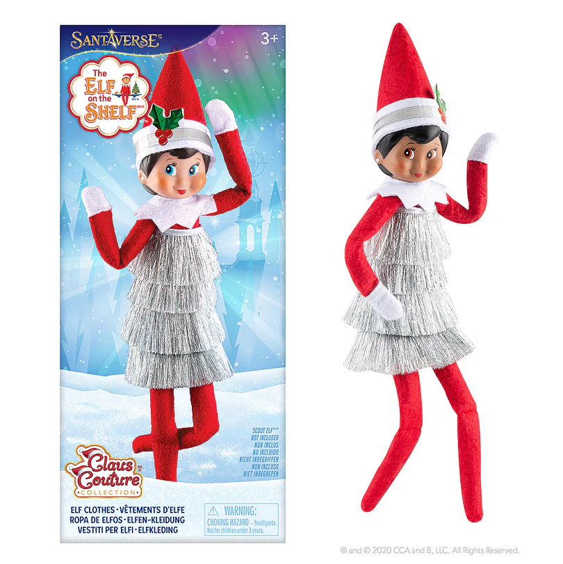 Claus Couture Collection® Tiny Tinsel Dress