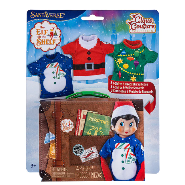 CLAUS COUTURE COLLECTION CHRISTMAS T-SHIRT PARTY PACK