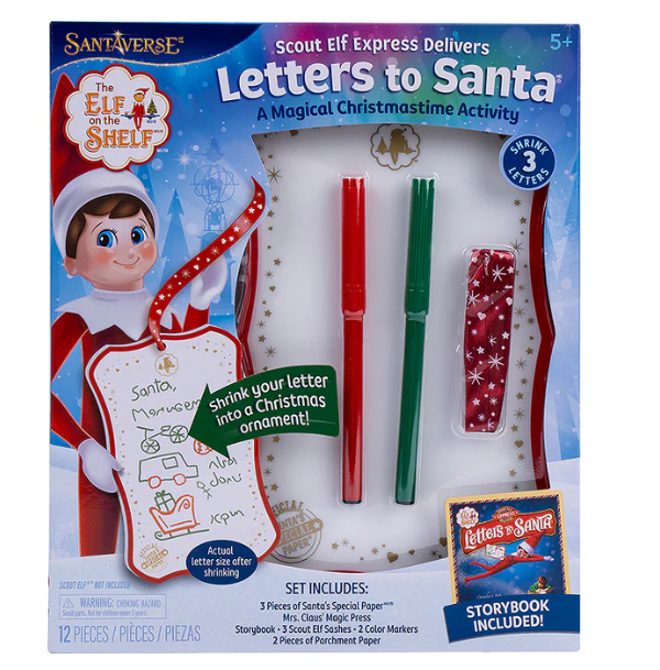 SCOUT ELF EXPRESS DELIVERS LETTERS TO SANTA