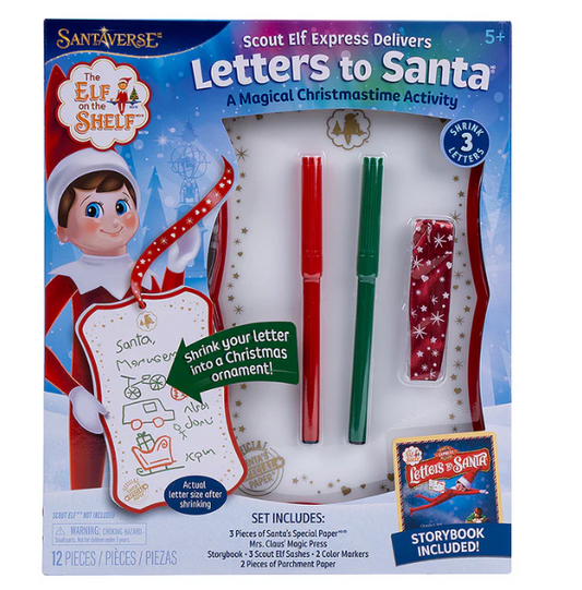 SCOUT ELF EXPRESS DELIVERS LETTERS TO SANTA