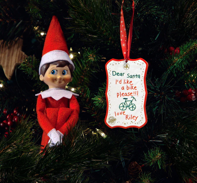 SCOUT ELF EXPRESS DELIVERS LETTERS TO SANTA