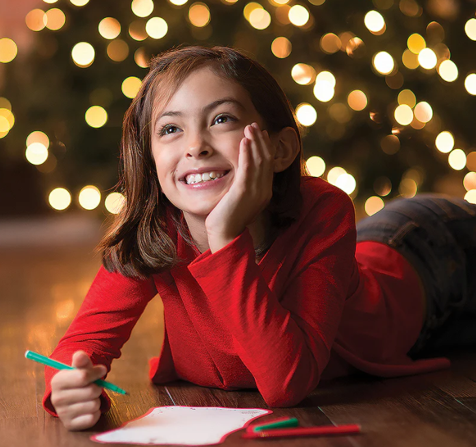SCOUT ELF EXPRESS DELIVERS LETTERS TO SANTA