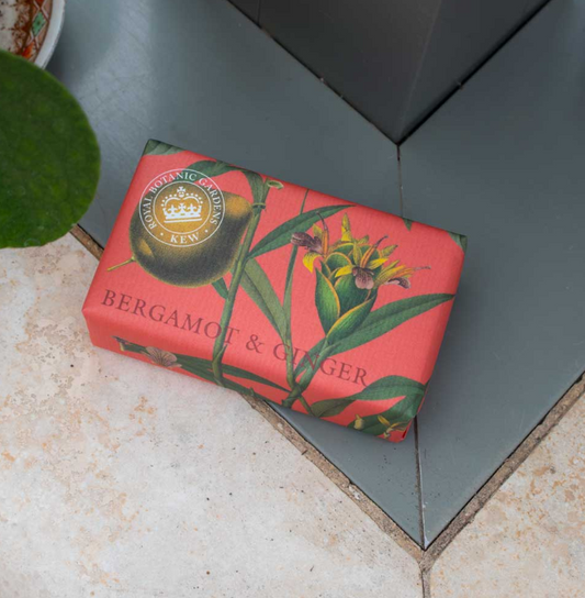 KEW GARDENS BERGAMONT & GINGER SOAP BAR