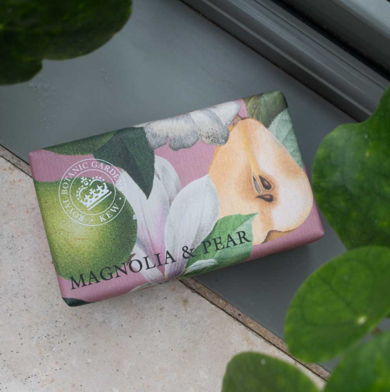KEW GARDENS MAGNOLIA & PEAR SOAP BAR