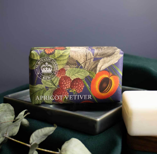 KEW GARDENS APRICOT VETIVER SOAP BAR