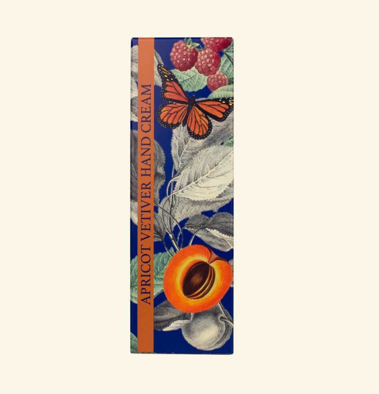 KEW GARDENS HAND CREAM APRICOT VELTIVER