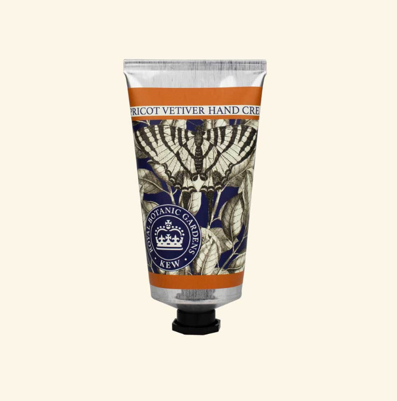 KEW GARDENS HAND CREAM APRICOT VELTIVER