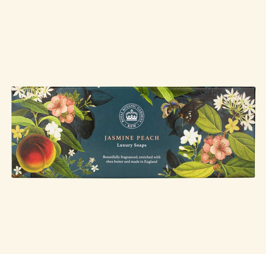 KEW GARDENS SOAPS JASMINE PEACH