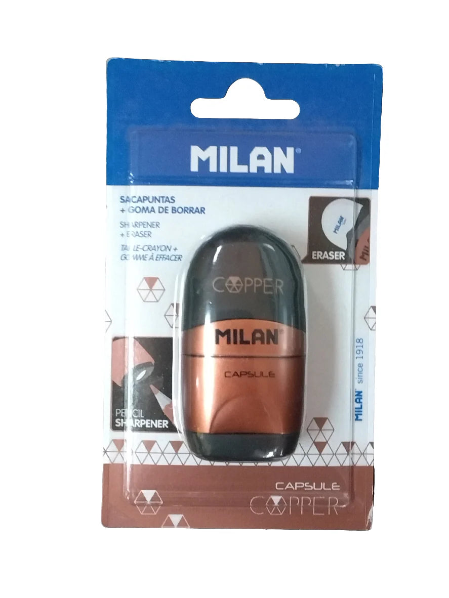 Milan Sacapuntas con Borrador