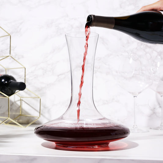 RESERVE INEZ CRYSTAL WINE DECANTER