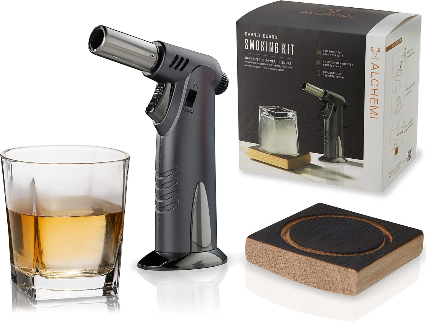 ALCHEMI BARREL BOARD SMOKING KIT SET