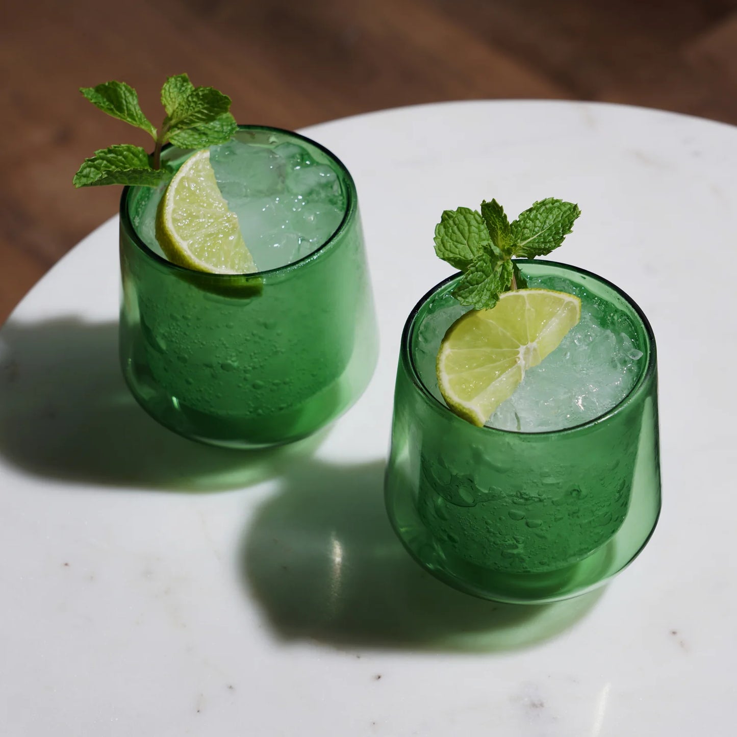 DOUBLE WALLED AURORA TUMBLERS IN GREEN (2)