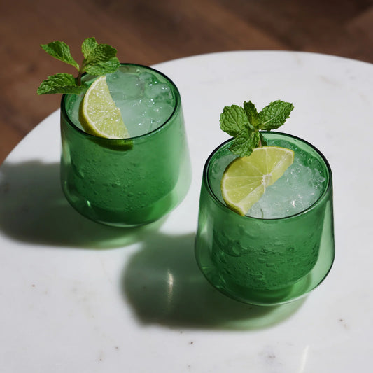 DOUBLE WALLED AURORA TUMBLERS IN GREEN (2)