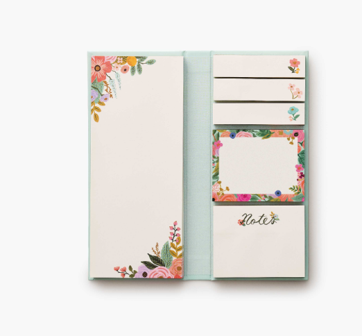GARDEN PARTY STICKY NOTE FOLIO