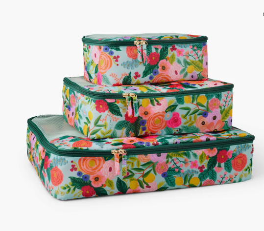 GARDEN PARTY PACKING CUBE SET