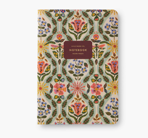 SET 3 OF POSY NOTEBOOKS