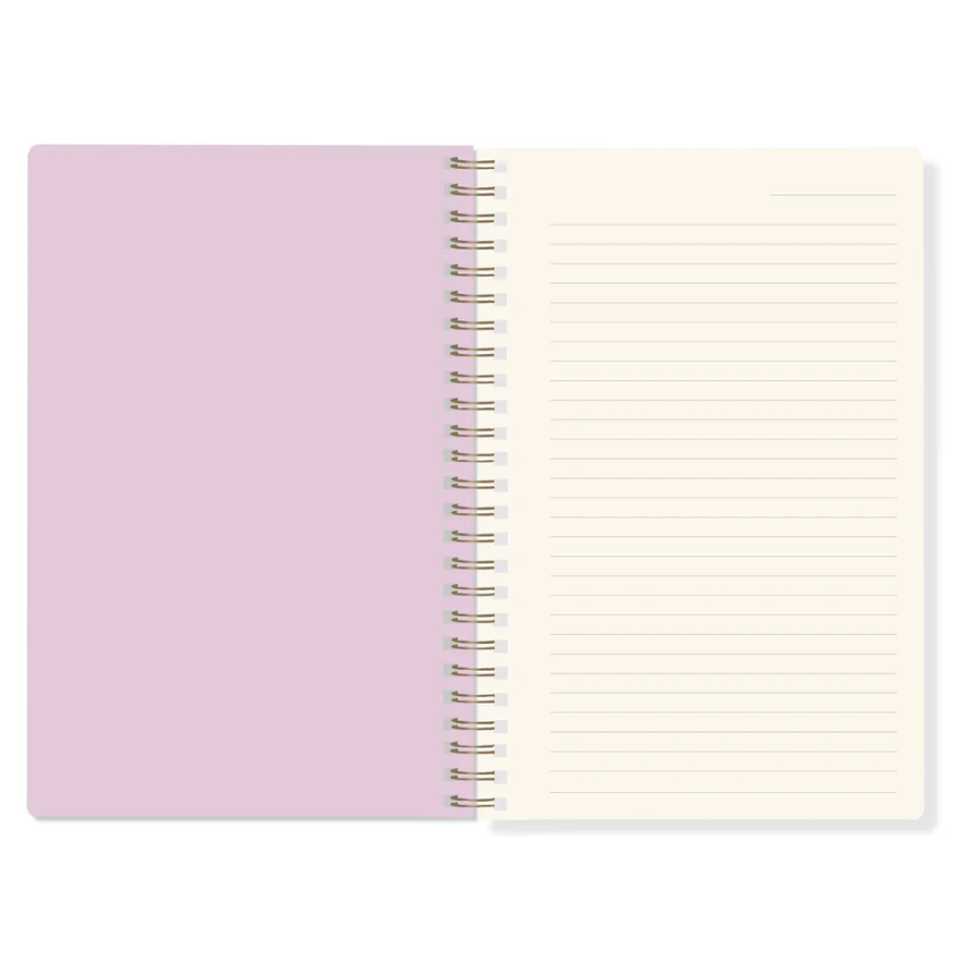 COLOR WHEEL SLIM PAPERBACK SPIRAL JOURNAL