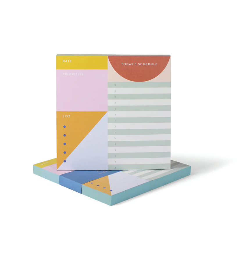 COLOR BLOCK SCUARE DESK PAD