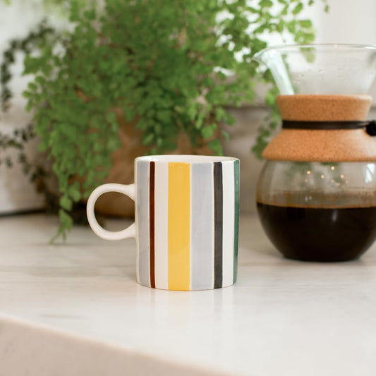 MULTI STRIPE MUG