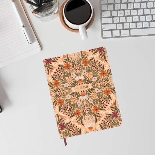 JT MEADOW FLOWER CLASSIC LARGE PAPERBACK JOURNAL
